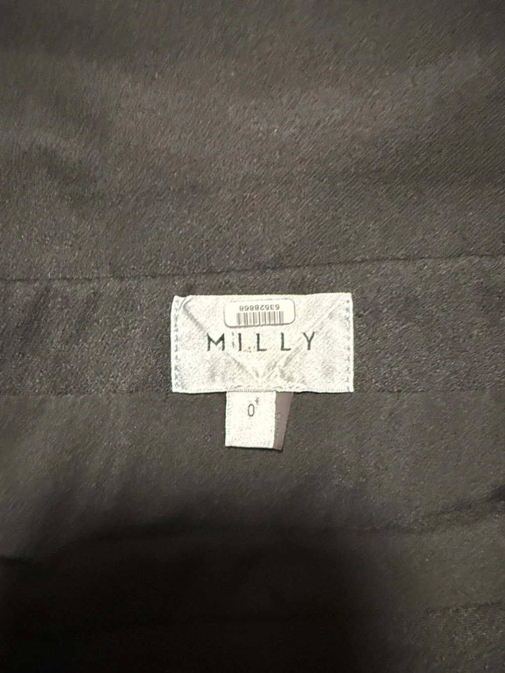 Milly Ally off Shoulder Cady Ruched Asymmetric Black One-Shoulder Cocktail Dress - Picture 10 of 12